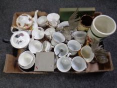 A box containing a Concorde hip flask (boxed),