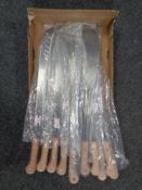 A box containing 10 Spear & Jackson machetes.