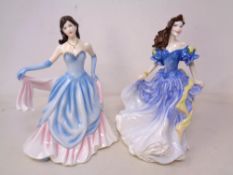 Two Royal Doulton figures,
