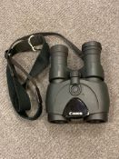 A pair of Canon Image Stabilizer 10x30 IS binoculars in carry bag CONDITION REPORT: