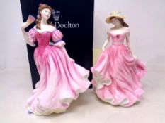 Two Royal Doulton figures,