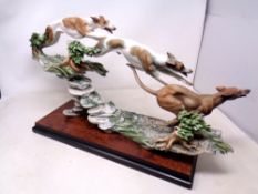 A Florence limited edition figure, Running Free by Giuseppe Armani no.754 of 3000 on plinth.