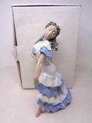 A Nao figure, Spanish Dancer (boxed).