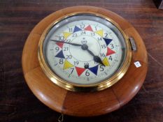 An RAF style wall clock.