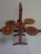 A Monoplane folding cake stand.