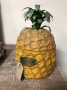 A 1970's novelty pineapple 