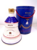 A Wade Bell's old scotch whisky decanter commemorating the birth of Princess Beatrice (1988),