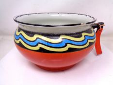 A Shelley chamber pot.