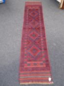 A Meshwani runner 240 cm x 59 cm