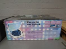 A USB record player.