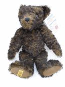 A Merrythought limited edition mohair teddy bear, Alexander, no. 44 of 100, new with tags.