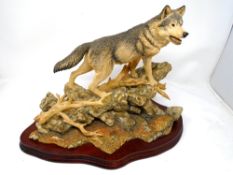 A Border Fine Arts limited edition figure, , no. 626 of 1500, by R T Roberts.