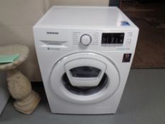 A Samsung Ecobubble 8 kilogram washing machine