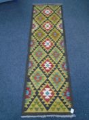 A Maimana kilim runner 200 cm x 60 cm