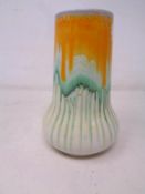 A Shelley Art Deco vase (height 12.5cm).