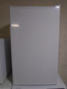 An underbench fridge.