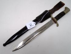 A German Third Reich Fire Brigade Parade bayonet, 9.