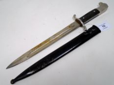 A German Third Reich Fire Brigade Parade bayonet, unmarked 9.