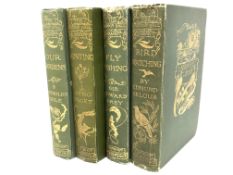 Arthur Rackham, 1867 - 1939 (Illustrator) : Bird Watching by Edmund Selous, a volume, hardbound,