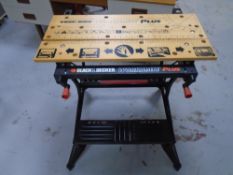 A Black & Decker Workmate Plus.