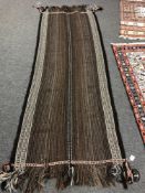 A camel wool runner,