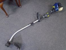 A petrol strimmer.