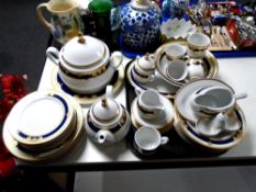 A collection of 41 pieces of Czechoslovakian Thun tea and dinner china.