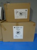 A soak.com toilet with cistern.