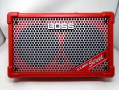 A Boss Cube Street II stereo amplifier.