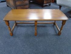An Ercol Grasmere coffee table.