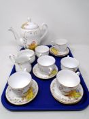 A Collingwood 15 piece bone china tea service.