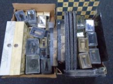 A Lord of the Rings chess collection chess set and accessories,