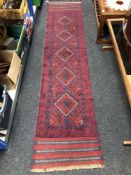 A Meshwani runner 252 cm x 59 cm