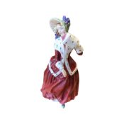 A Royal Doulton china figure : Christmas Morn, HN 1992, height 19 cm.