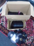 Two boxes of antique 78's, Columbia, HMV,