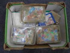 A quantity of loose stamps.