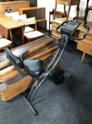 A SlimCycle exercise bike.