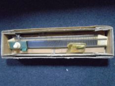 A Busch knitting machine.