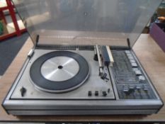 A 20th century Grundig Studio 1500 music center.