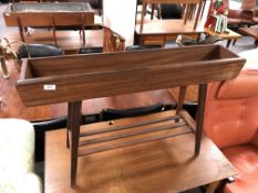 A mid century Danish plant trough (no liner) length 110 cm