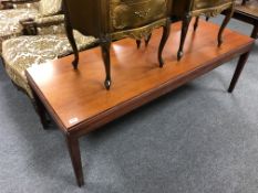 A mid 20th century Danish coffee table,