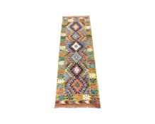 A Chobi kilim runner,