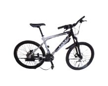 A gent's GT triple triangle front suspension mountain bike