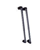 A pair of roof rack bars with keys