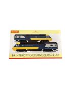 A Hornby BR Intercity Executive class 43HST OO gauge train pack.