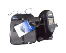 An AGM cycle exerciser together with a Vibra power wave foot massager with remote