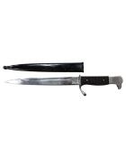 A miniature German bayonet Extraseitengewehr 98 style, by BSJG, probably circa 1918-1933,