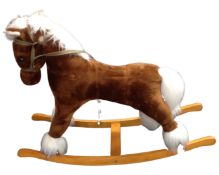 A child's rocking horse.