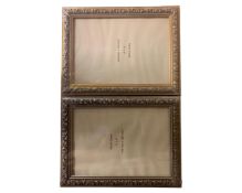 One crate containing forty ornate 7