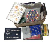 A collection of coins including commemorative issues, Britains lost coinage, USA Bicentennial,